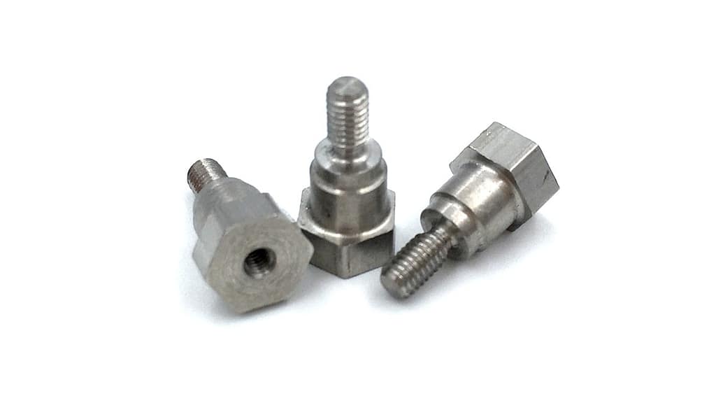 Custom Hex Shoulder Standoffs - 316 Stainless Steel