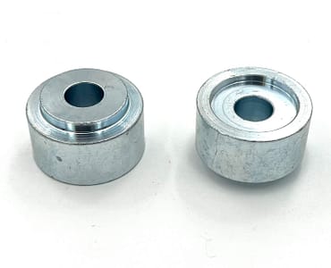 Custom Grade 5 Zinc Plated Solid Spacers